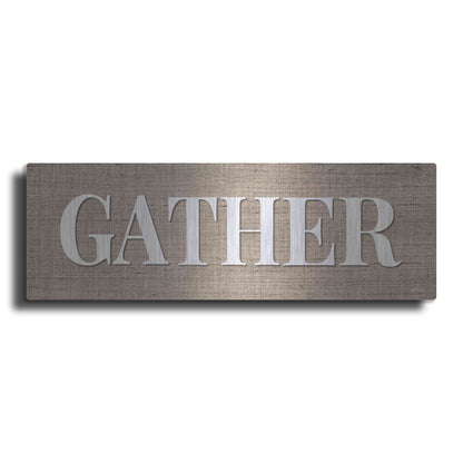 Luxe Metal Art 'Gather ' by Susie Boyer, Metal Wall Art