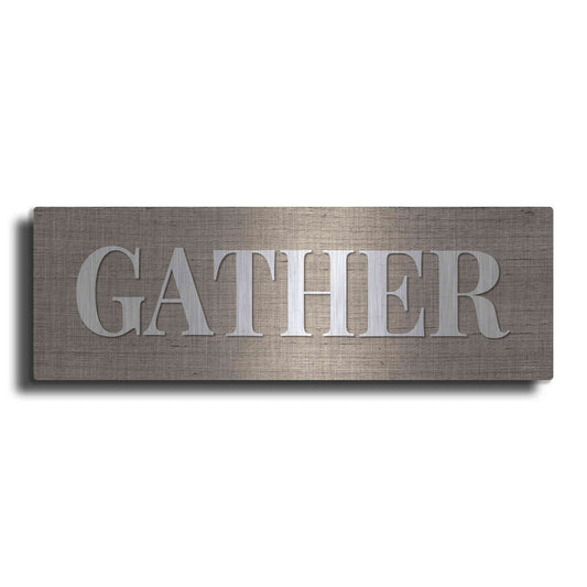 Luxe Metal Art 'Gather ' by Susie Boyer, Metal Wall Art