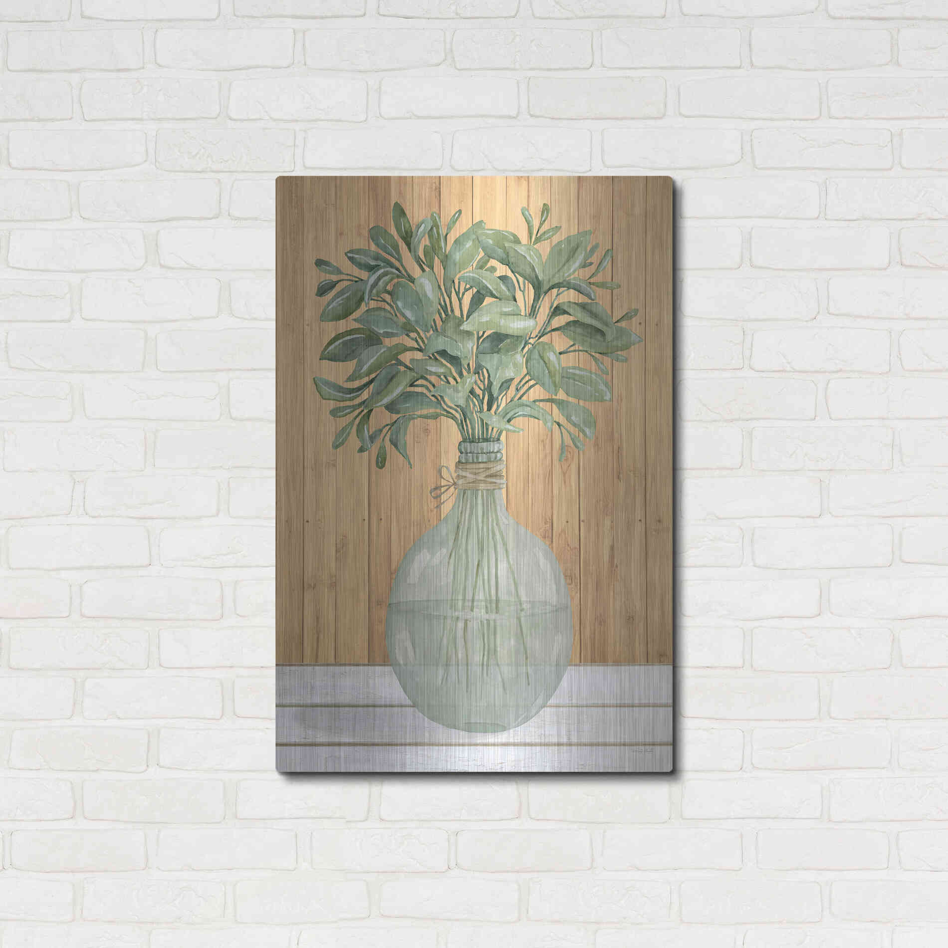 Luxe Metal Art 'Happiness I' by Cindy Jacobs, Metal Wall Art,24x36