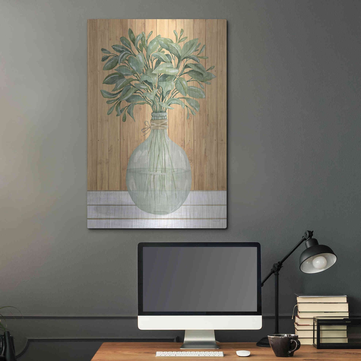 Luxe Metal Art 'Happiness I' by Cindy Jacobs, Metal Wall Art,24x36