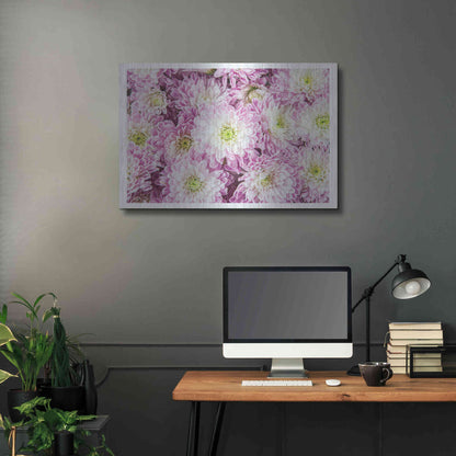 Luxe Metal Art 'Pretty in Purple I' by Donnie Quillen, Metal Wall Art,36x24