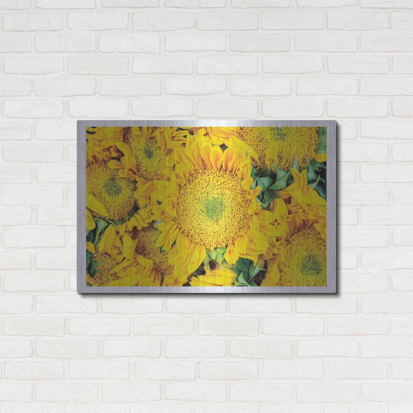 Luxe Metal Art 'Fall Feels I' by Donnie Quillen, Metal Wall Art,36x24