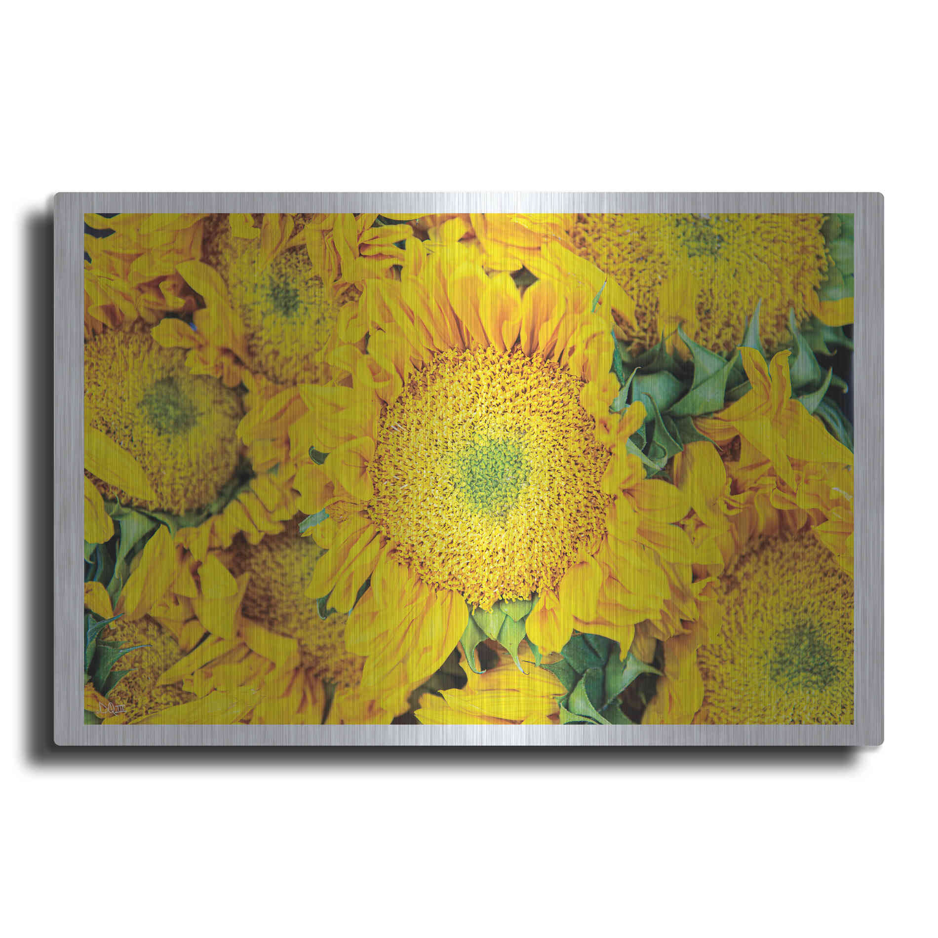 Luxe Metal Art 'Fall Feels I' by Donnie Quillen, Metal Wall Art