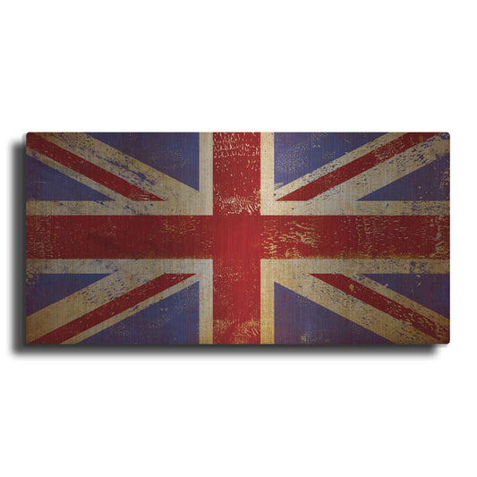 Luxe Metal Art 'Union Jack' by Ryan Fowler, Metal Wall Art