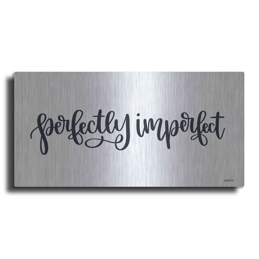 Luxe Metal Art 'Perfectly Imperfect ' by Imperfect Dust, Metal Wall Art