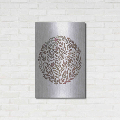 Luxe Metal Art 'Fall Florals' by Imperfect Dust, Metal Wall Art,24x36