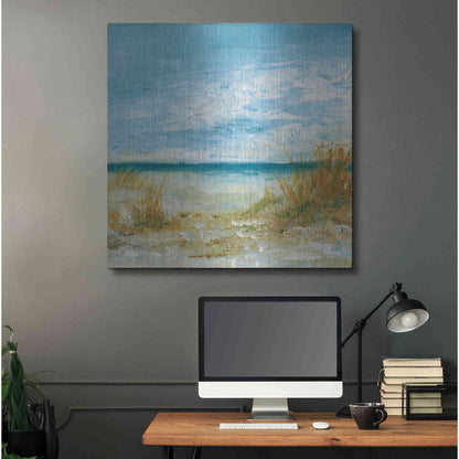 Luxe Metal Art 'Sea Breeze' by Kamdon Kreations, Metal Wall Art,36x36
