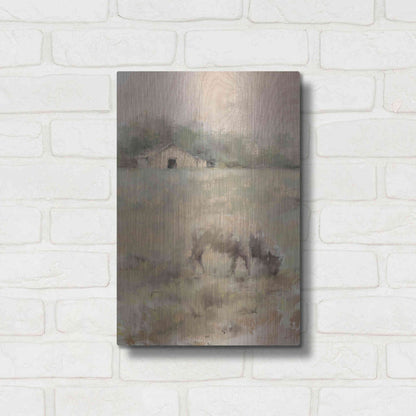Luxe Metal Art 'The Front Pasture' by Kamdon Kreations, Metal Wall Art,12x16