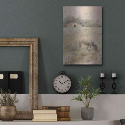 Luxe Metal Art 'The Front Pasture' by Kamdon Kreations, Metal Wall Art,12x16