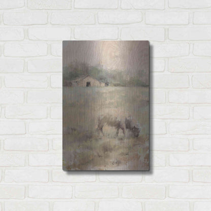 Luxe Metal Art 'The Front Pasture' by Kamdon Kreations, Metal Wall Art,16x24