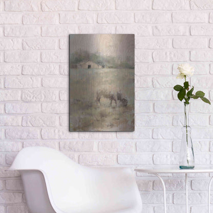 Luxe Metal Art 'The Front Pasture' by Kamdon Kreations, Metal Wall Art,16x24