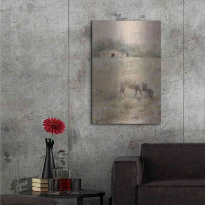 Luxe Metal Art 'The Front Pasture' by Kamdon Kreations, Metal Wall Art,24x36