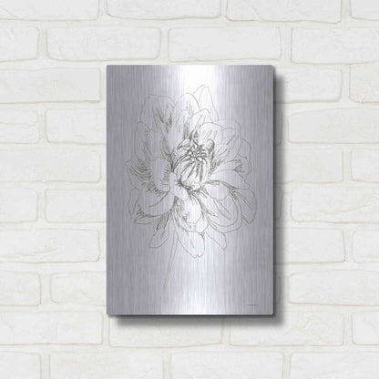 Luxe Metal Art 'The Center of things' by Kamdon Kreations, Metal Wall Art,12x16