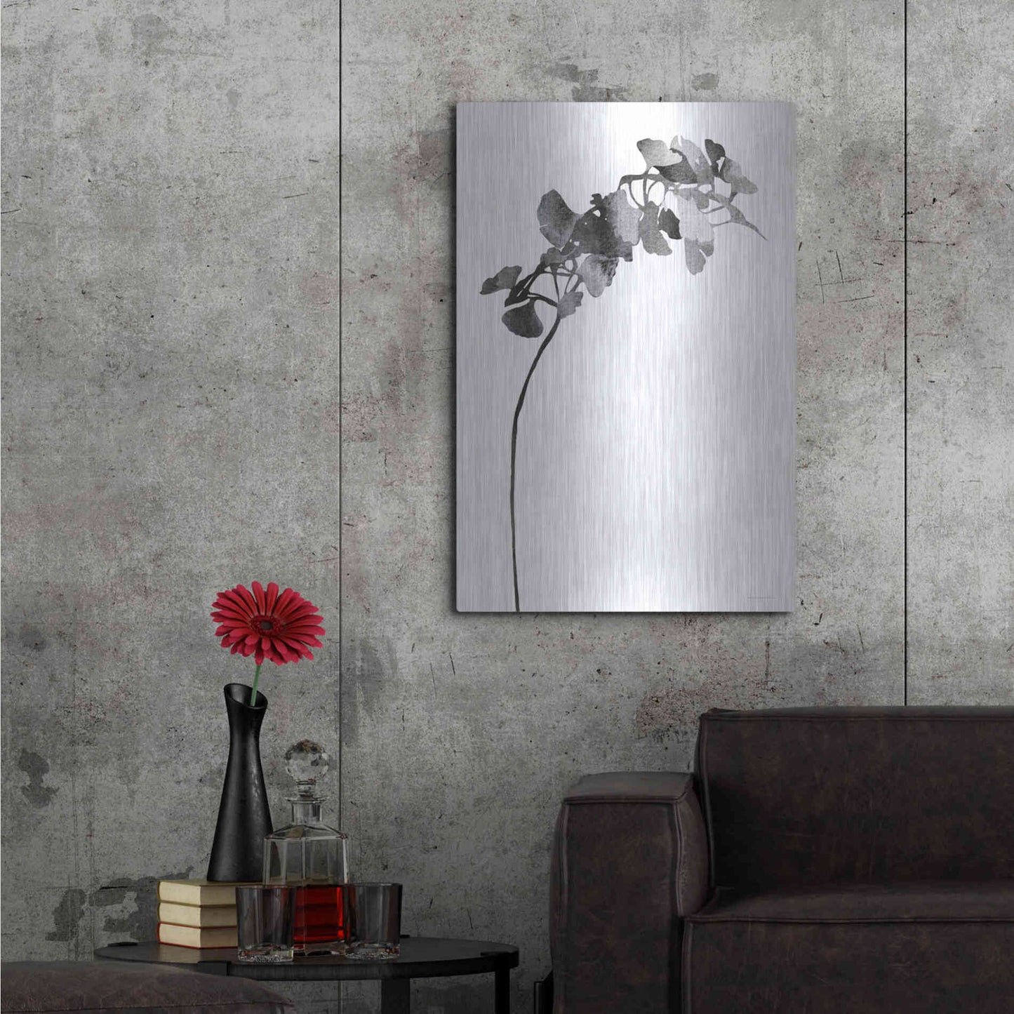 Luxe Metal Art 'I Have an Inkling' by Kamdon Kreations, Metal Wall Art,24x36