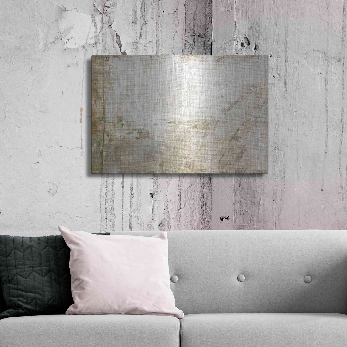 Luxe Metal Art 'Somewhere Over' by Kamdon Kreations, Metal Wall Art,36x24