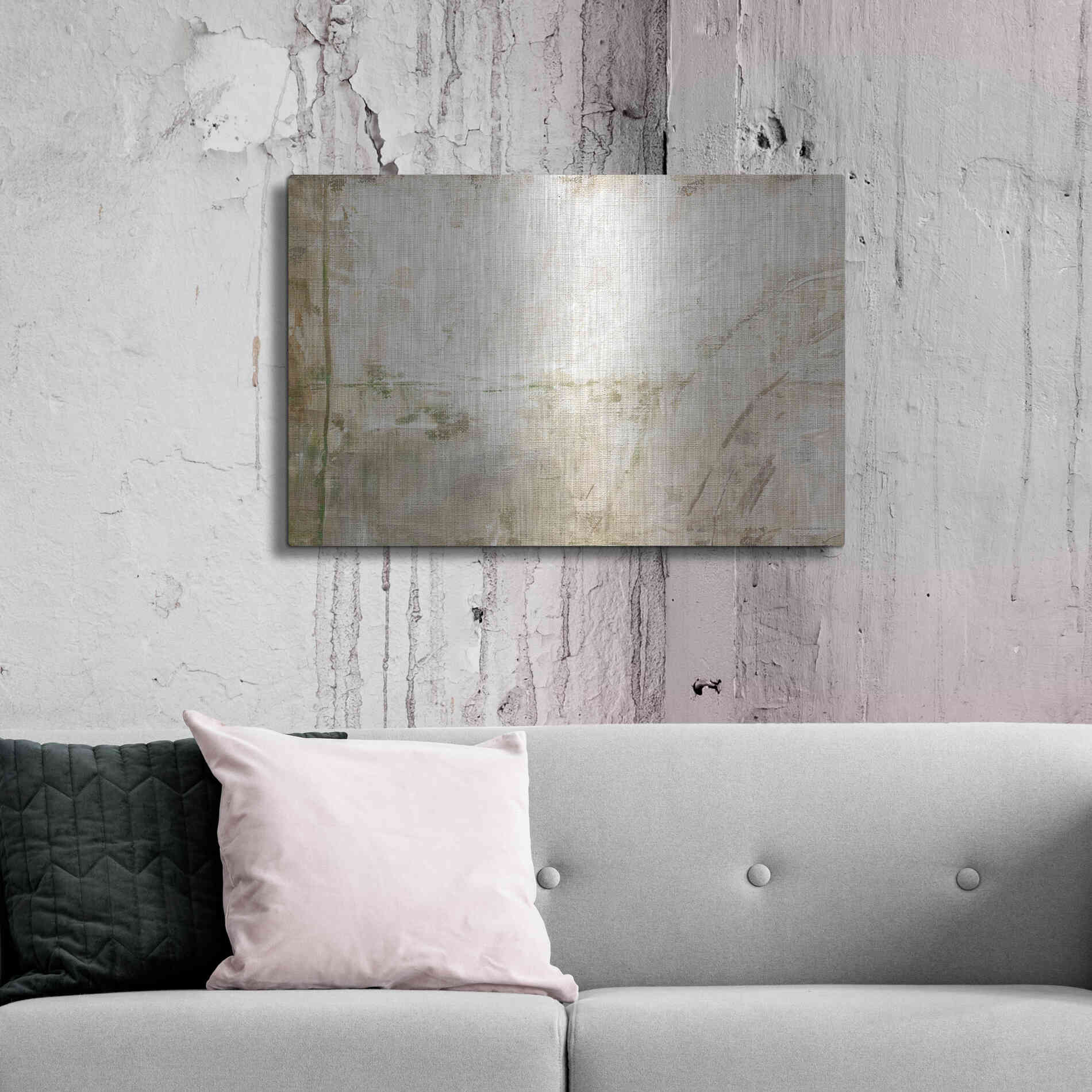 Luxe Metal Art 'Somewhere Over' by Kamdon Kreations, Metal Wall Art,36x24