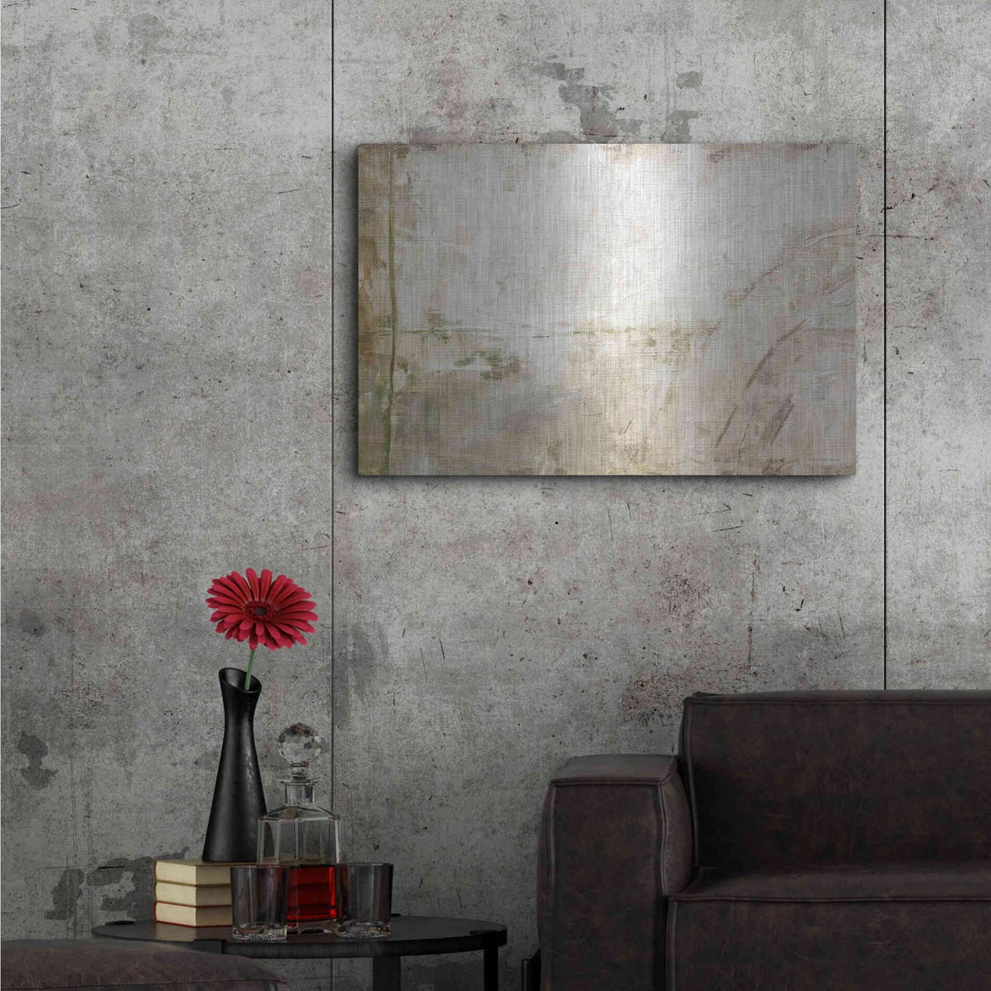 Luxe Metal Art 'Somewhere Over' by Kamdon Kreations, Metal Wall Art,36x24