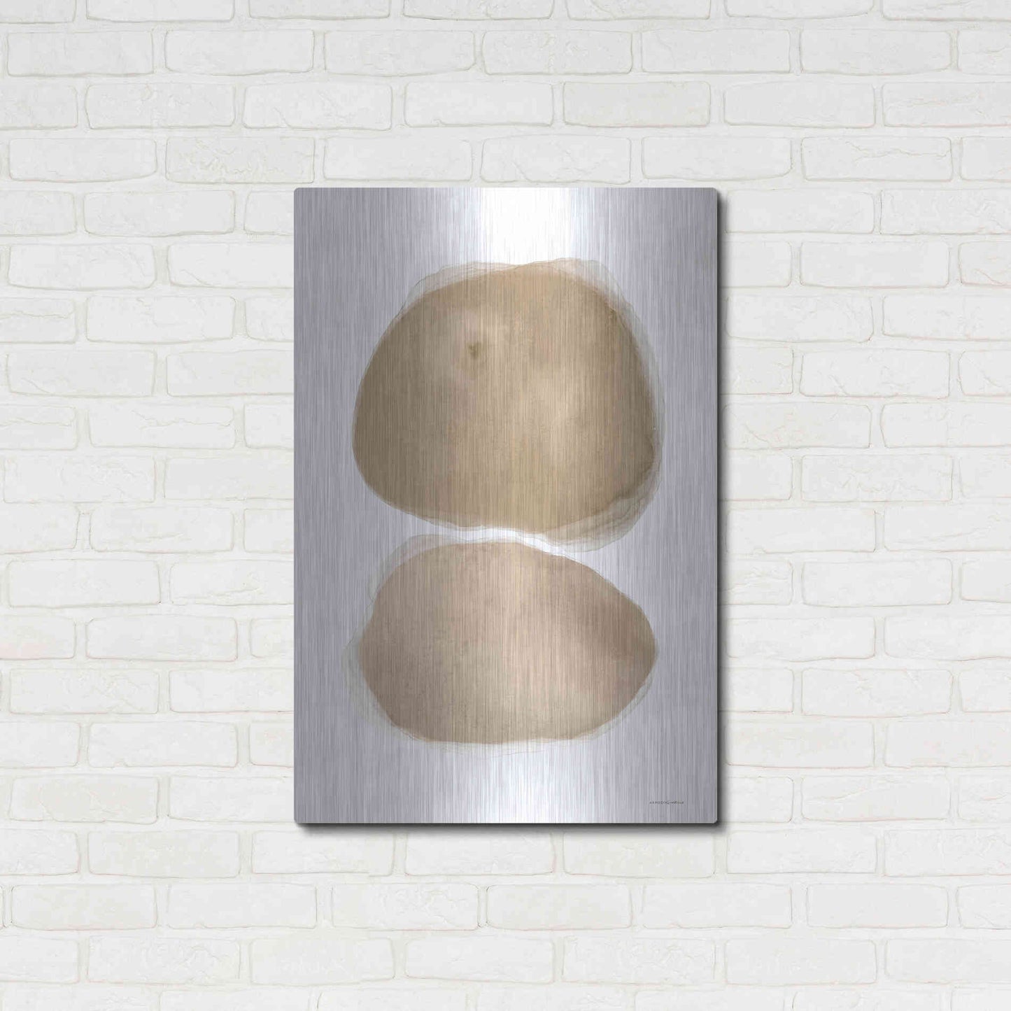 Luxe Metal Art 'The Eye of the Beholder' by Kamdon Kreations, Metal Wall Art,24x36