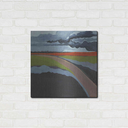 Luxe Metal Art 'To the Left' by Kamdon Kreations, Metal Wall Art,24x24