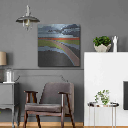 Luxe Metal Art 'To the Left' by Kamdon Kreations, Metal Wall Art,24x24