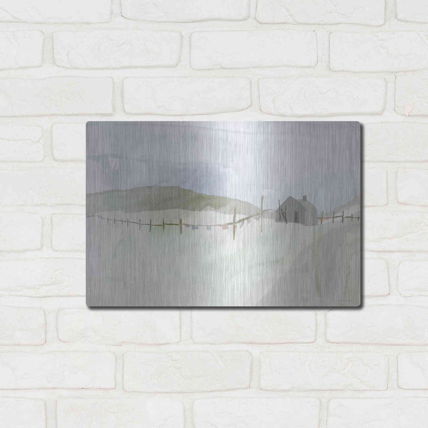 Luxe Metal Art 'Laundry Day' by Kamdon Kreations, Metal Wall Art,16x12