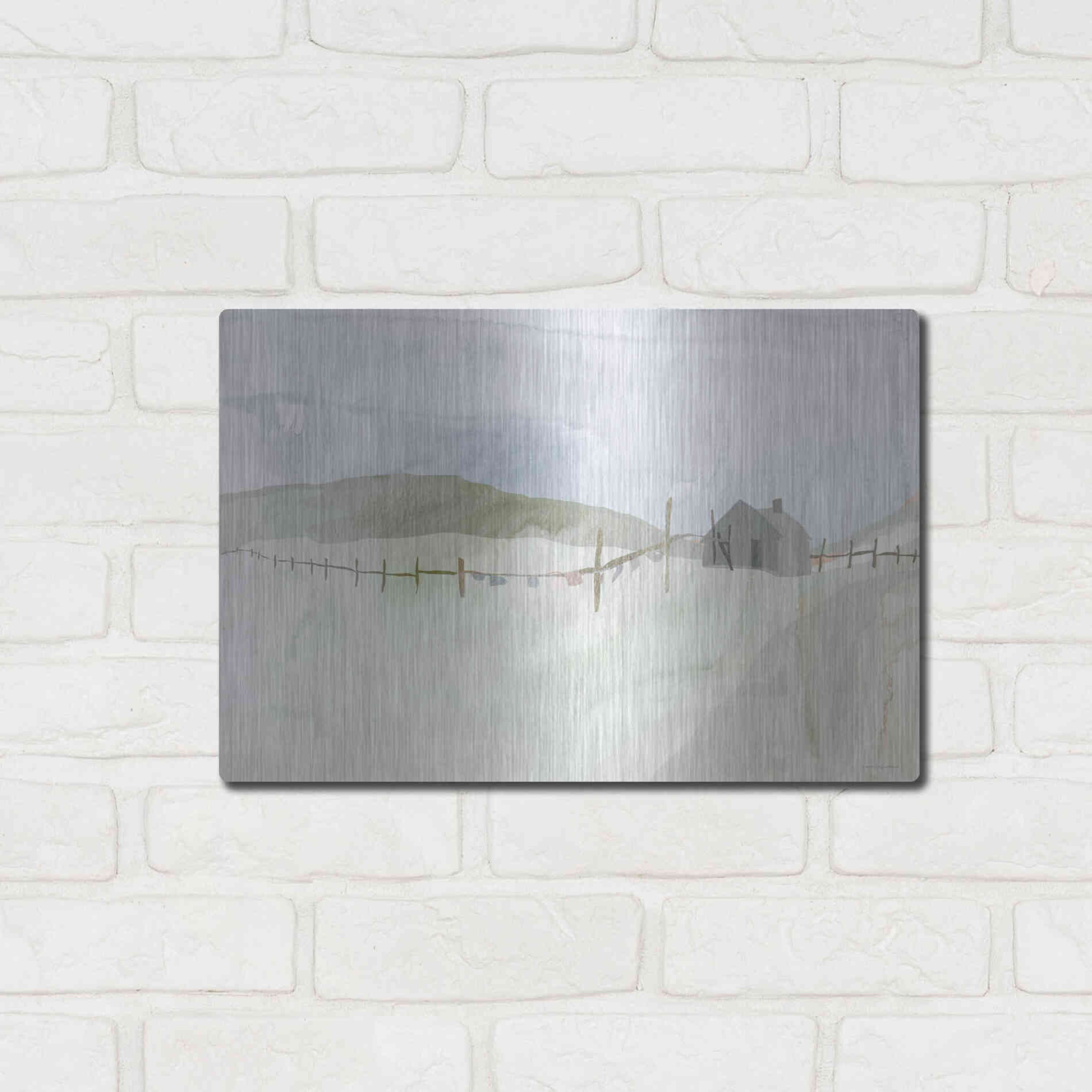 Luxe Metal Art 'Laundry Day' by Kamdon Kreations, Metal Wall Art,16x12