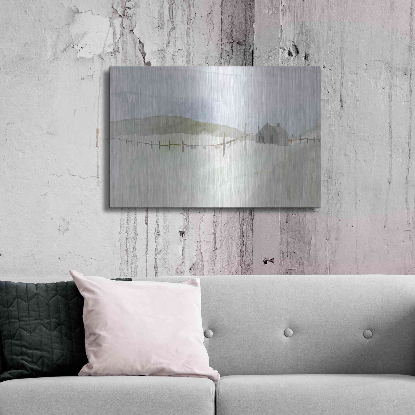 Luxe Metal Art 'Laundry Day' by Kamdon Kreations, Metal Wall Art,36x24