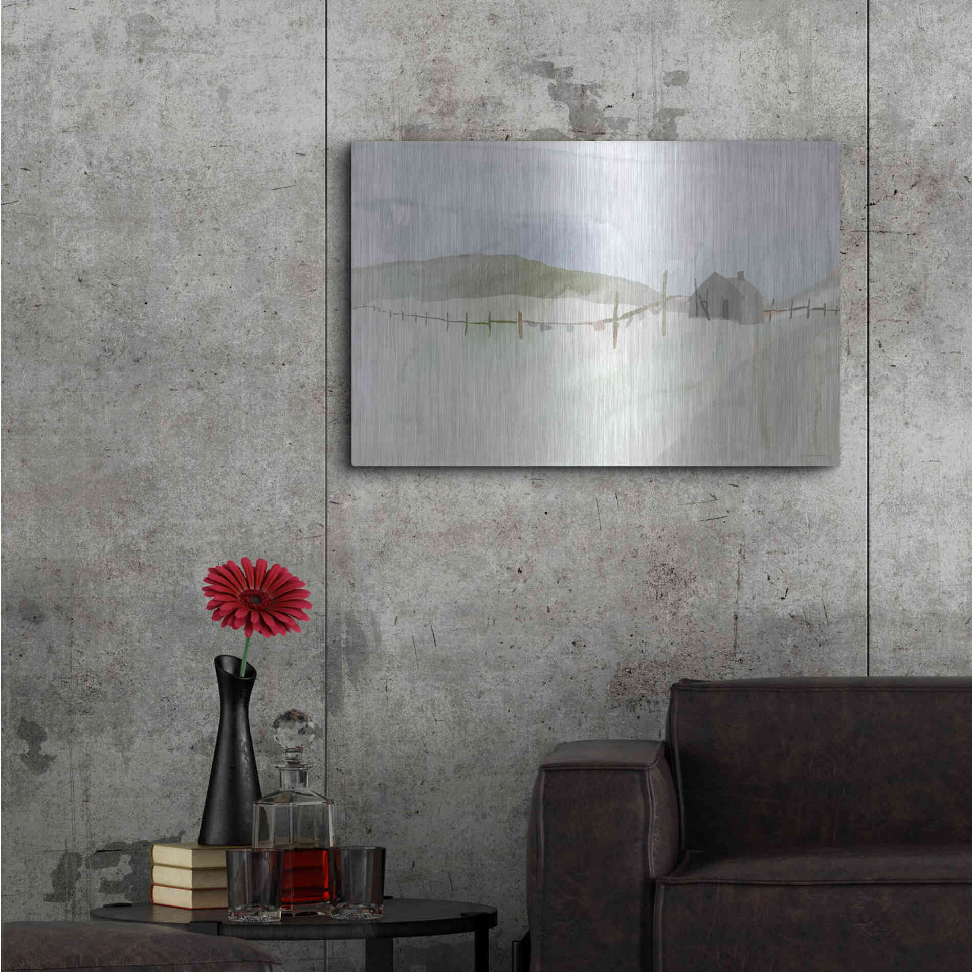 Luxe Metal Art 'Laundry Day' by Kamdon Kreations, Metal Wall Art,36x24
