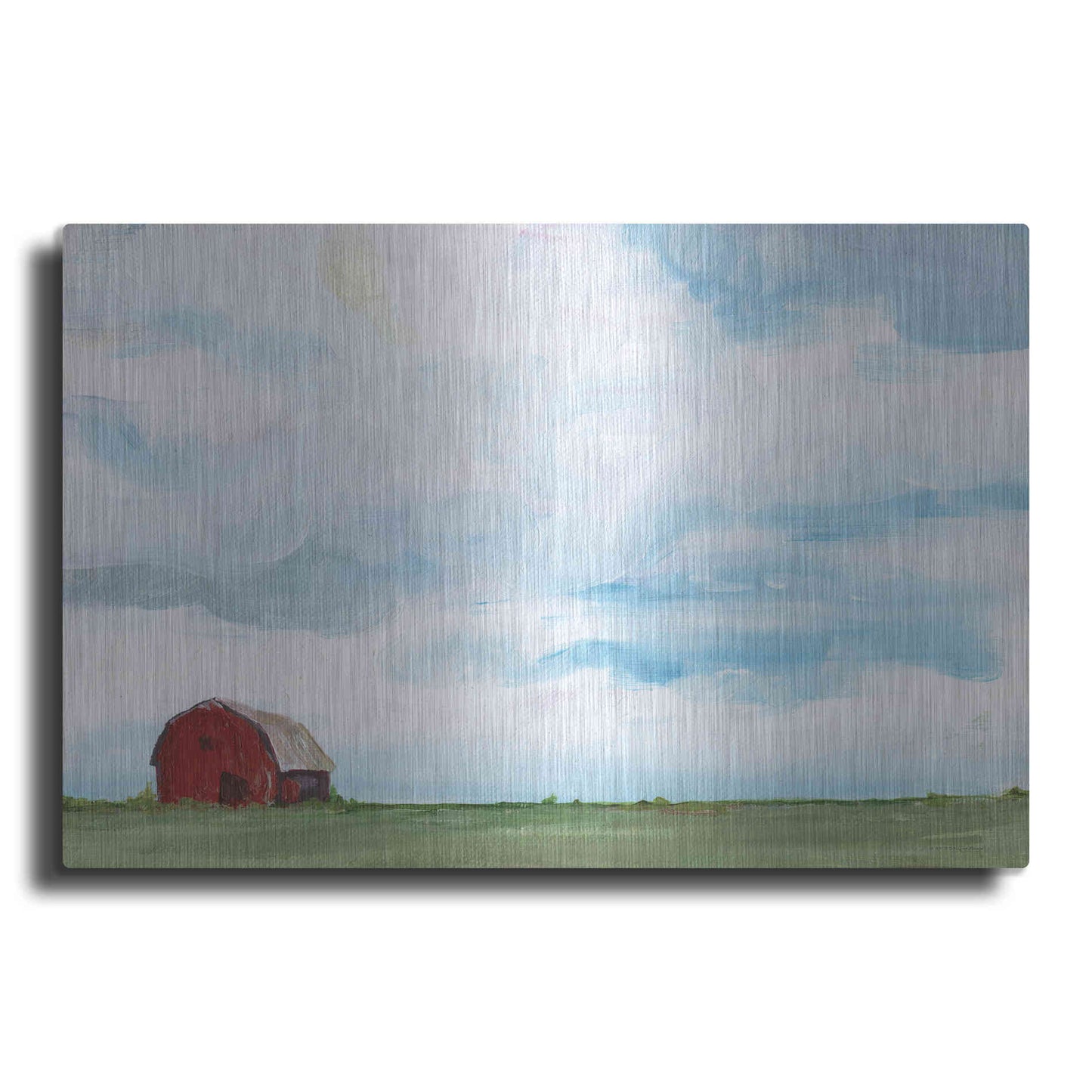 Luxe Metal Art 'Farming on the Range' by Kamdon Kreations, Metal Wall Art