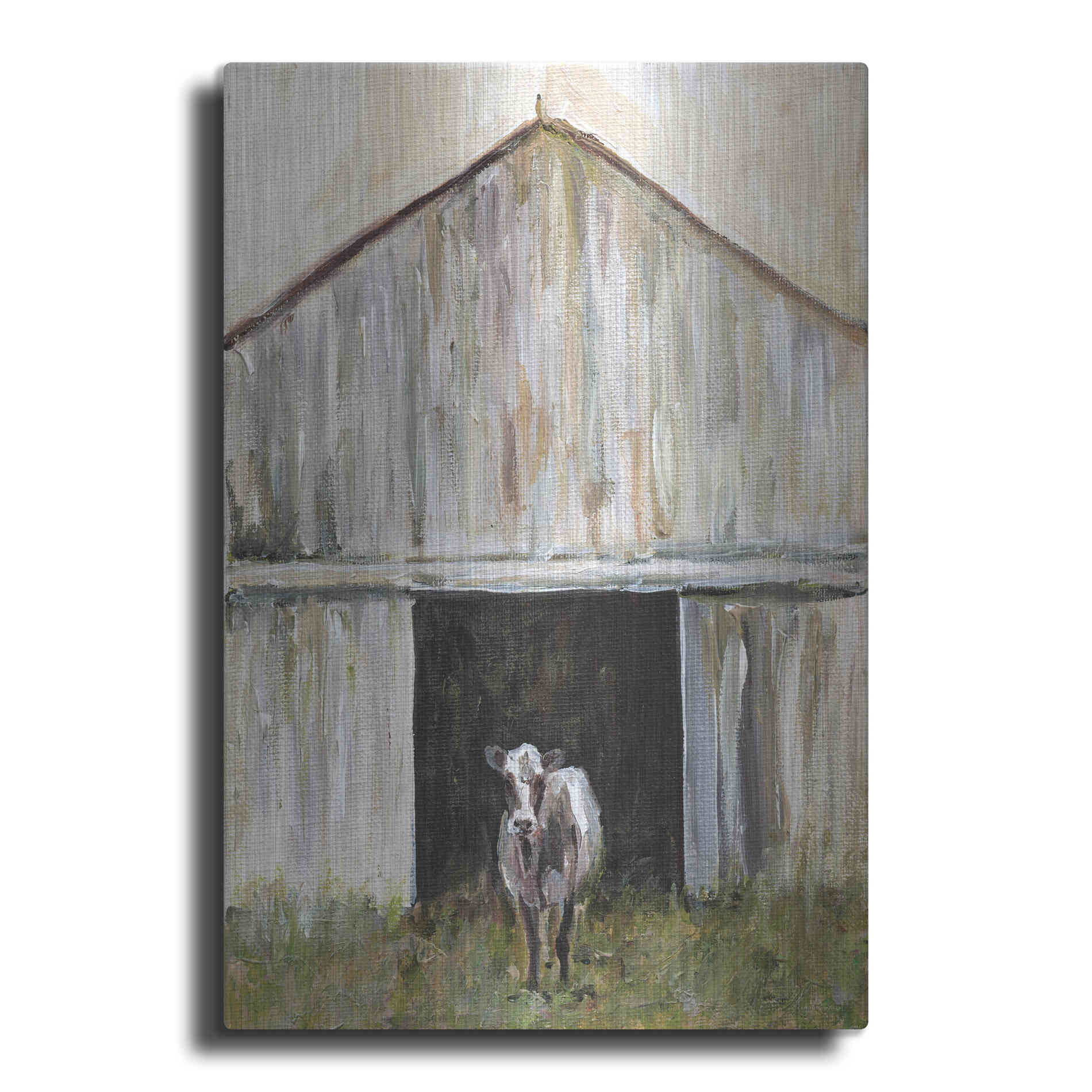 Luxe Metal Art 'Mornin' Chores' by Kamdon Kreations, Metal Wall Art
