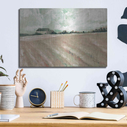 Luxe Metal Art 'A Moment Before the Day' by Kamdon Kreations, Metal Wall Art,16x12