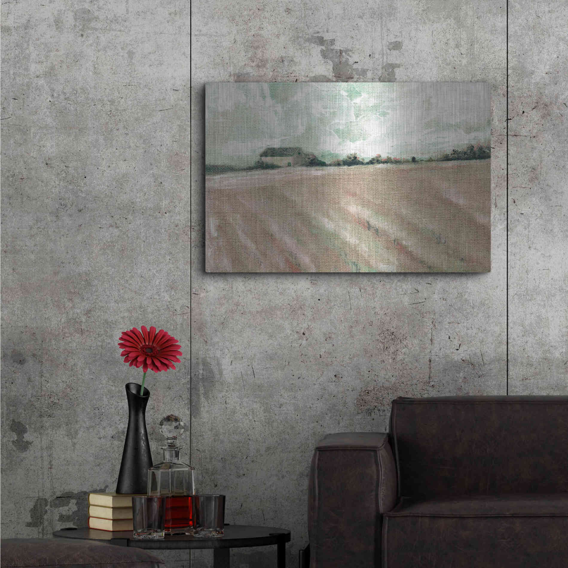 Luxe Metal Art 'A Moment Before the Day' by Kamdon Kreations, Metal Wall Art,36x24