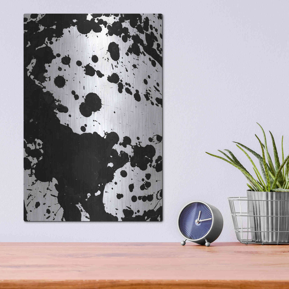Luxe Metal Art 'Butterfly Effect I' by Kamdon Kreations, Metal Wall Art,12x16