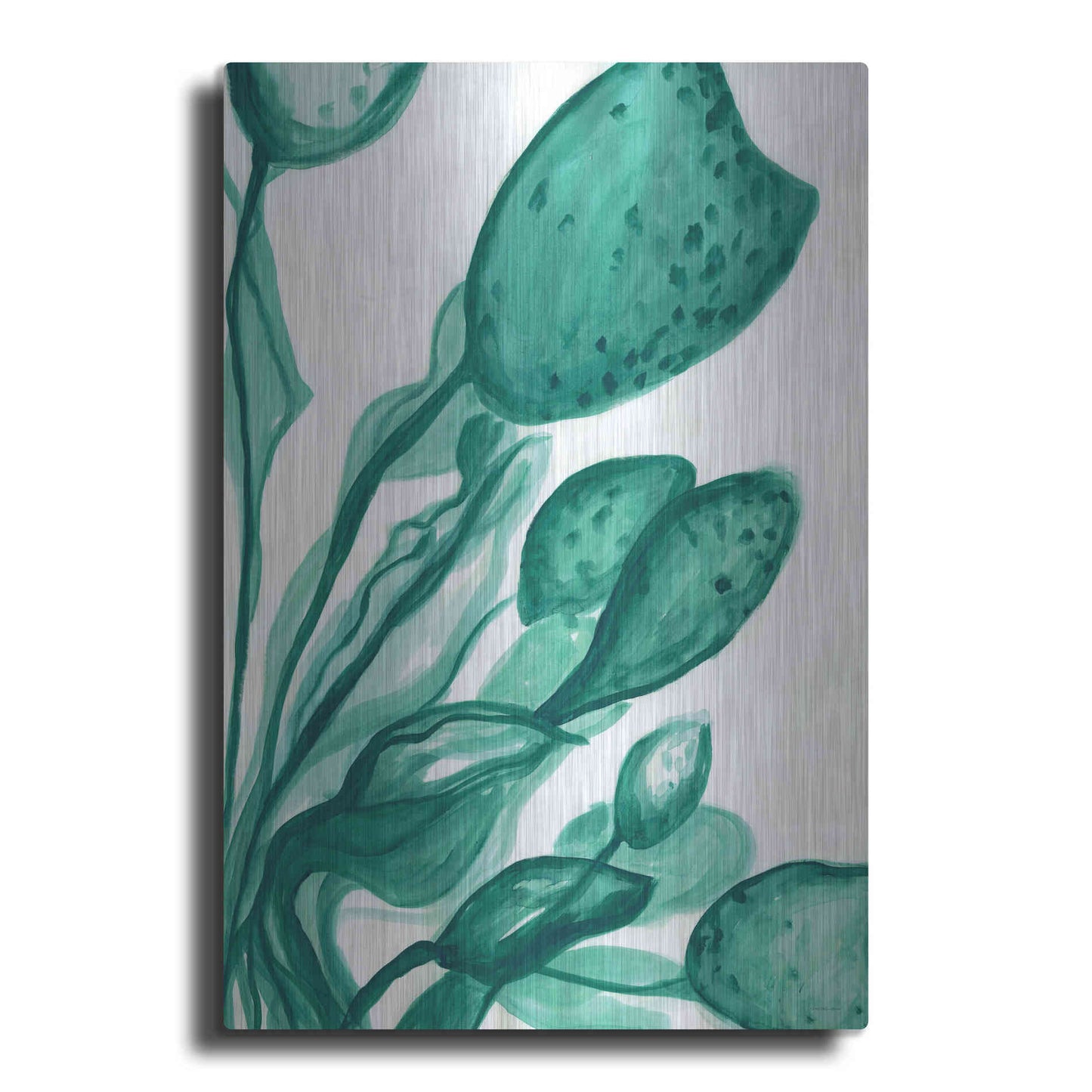 Luxe Metal Art 'Just a Little More Water' by Kamdon Kreations, Metal Wall Art