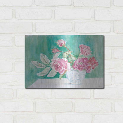 Luxe Metal Art 'Grandmother's Bowl' by Kamdon Kreations, Metal Wall Art,16x12