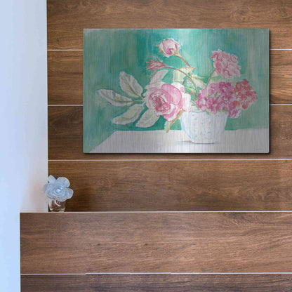 Luxe Metal Art 'Grandmother's Bowl' by Kamdon Kreations, Metal Wall Art,16x12