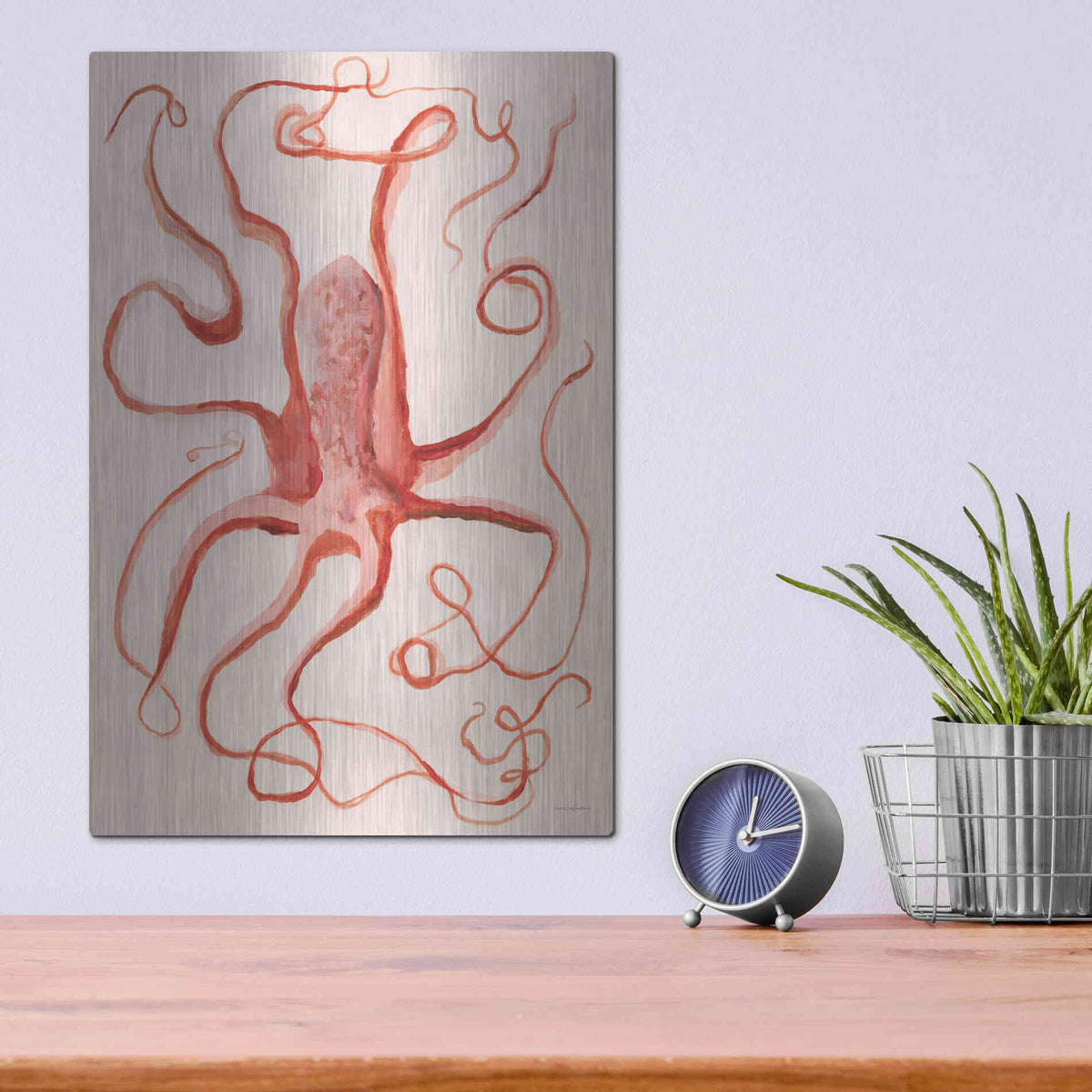 Luxe Metal Art 'Tangled' by Kamdon Kreations, Metal Wall Art,12x16
