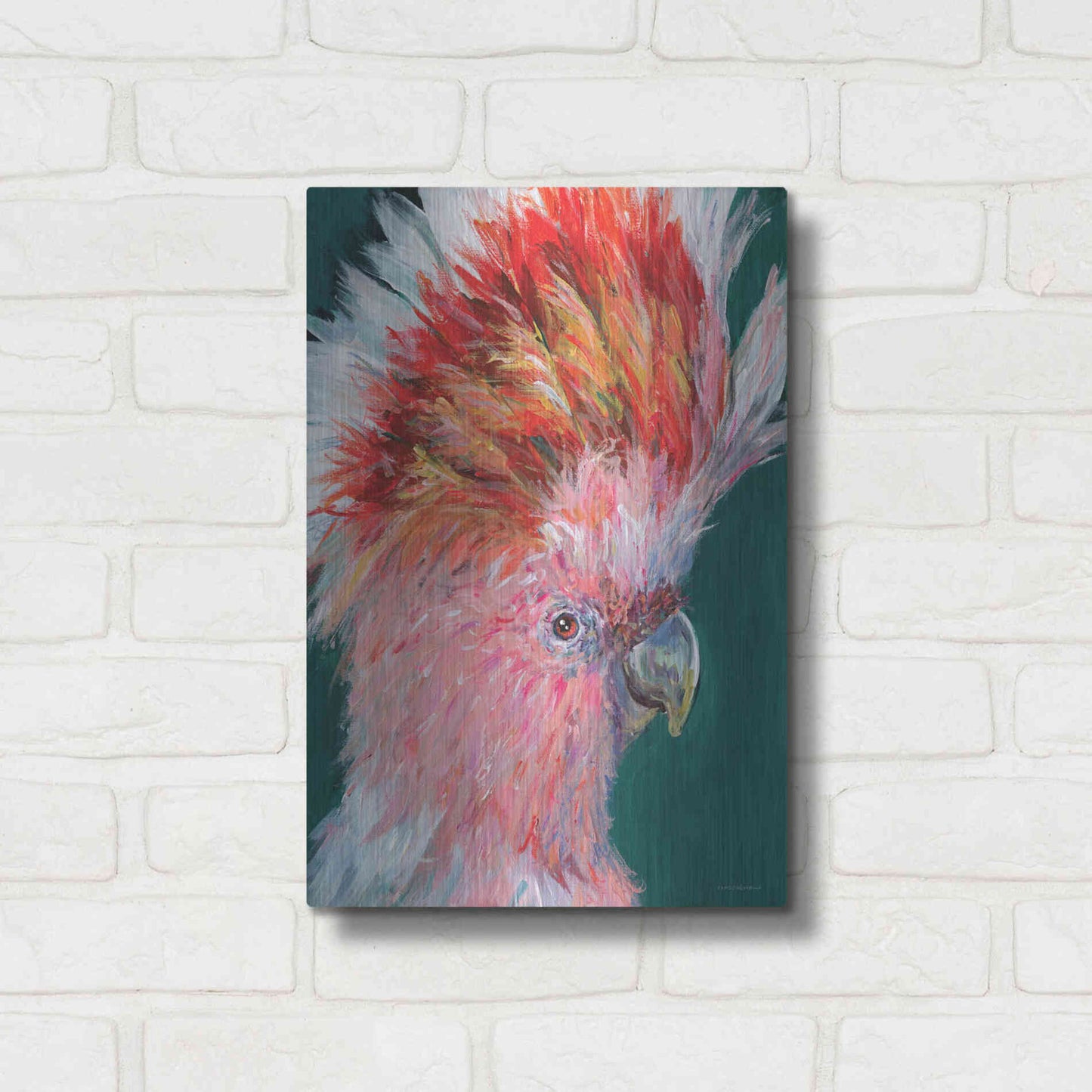 Luxe Metal Art 'FAB-U-LOUS' by Kamdon Kreations, Metal Wall Art,12x16