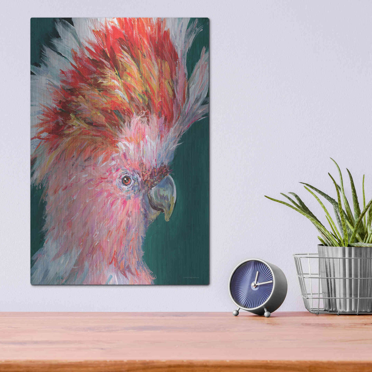 Luxe Metal Art 'FAB-U-LOUS' by Kamdon Kreations, Metal Wall Art,12x16