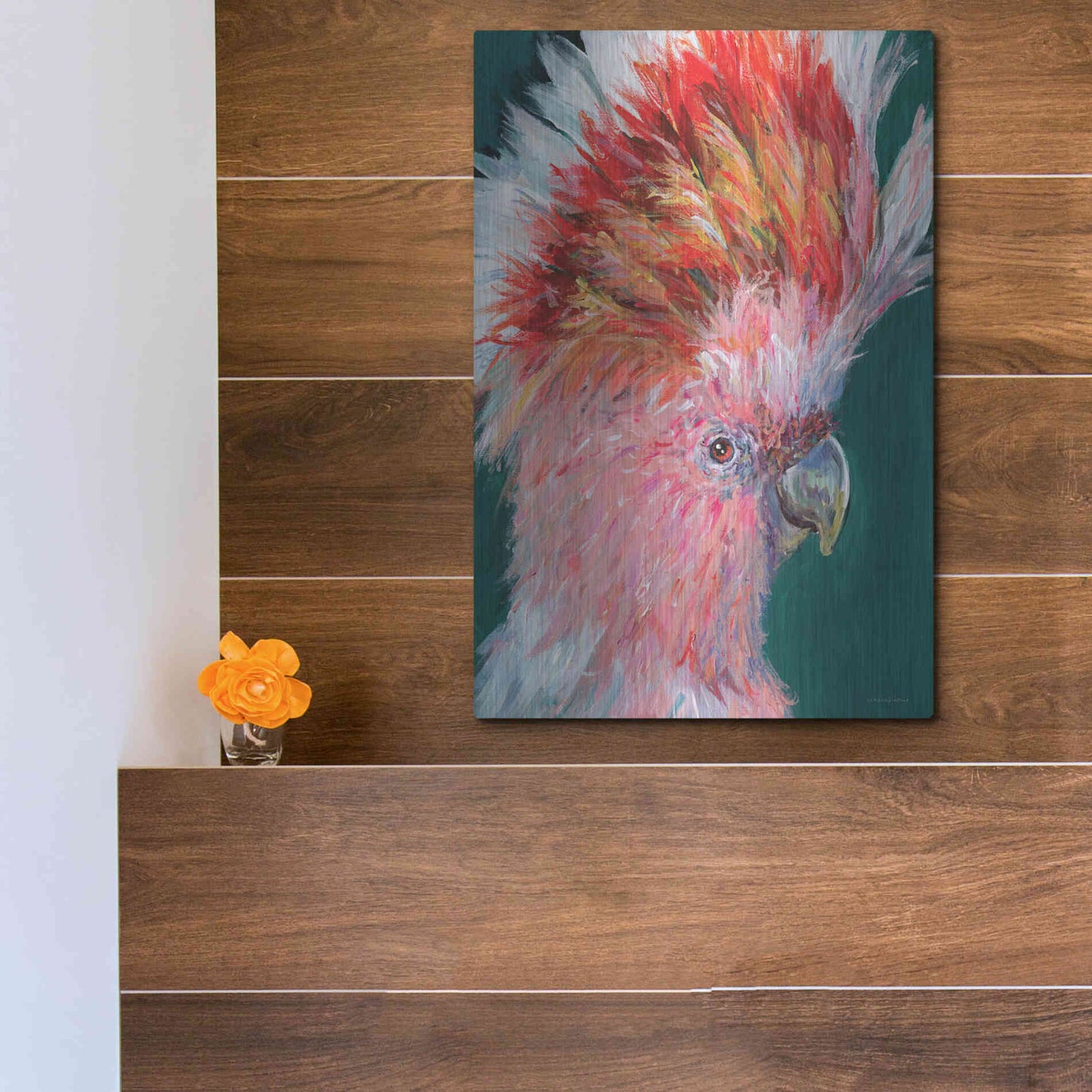 Luxe Metal Art 'FAB-U-LOUS' by Kamdon Kreations, Metal Wall Art,12x16