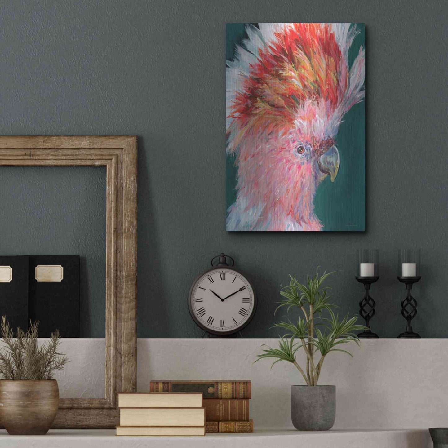 Luxe Metal Art 'FAB-U-LOUS' by Kamdon Kreations, Metal Wall Art,12x16