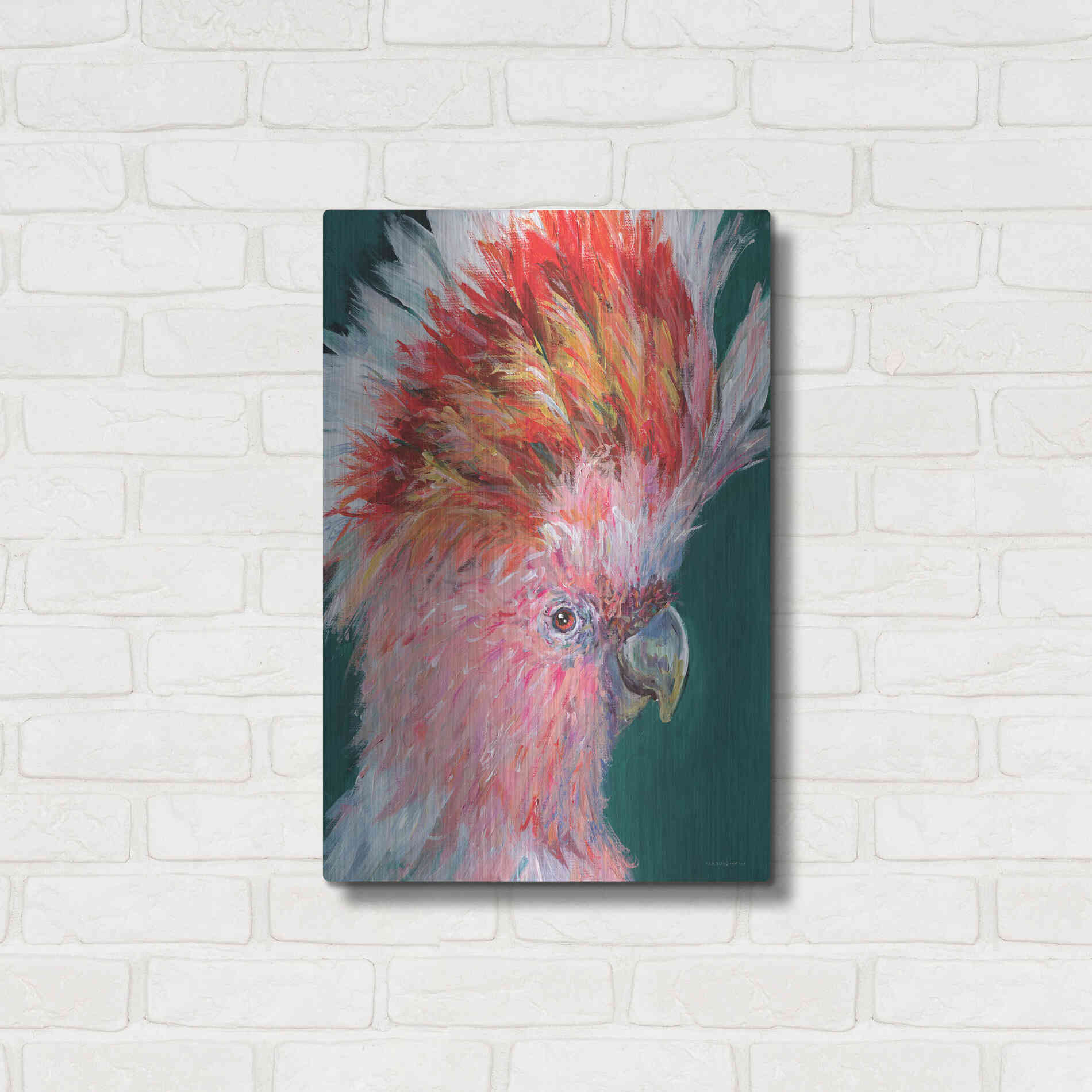 Luxe Metal Art 'FAB-U-LOUS' by Kamdon Kreations, Metal Wall Art,16x24