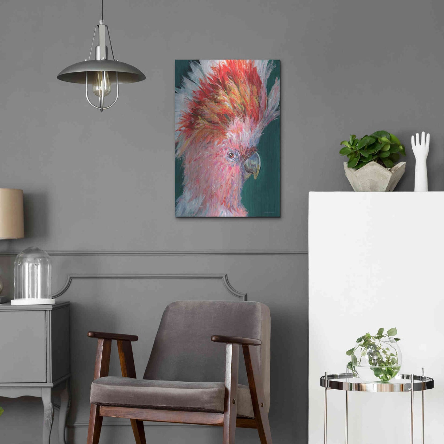 Luxe Metal Art 'FAB-U-LOUS' by Kamdon Kreations, Metal Wall Art,16x24