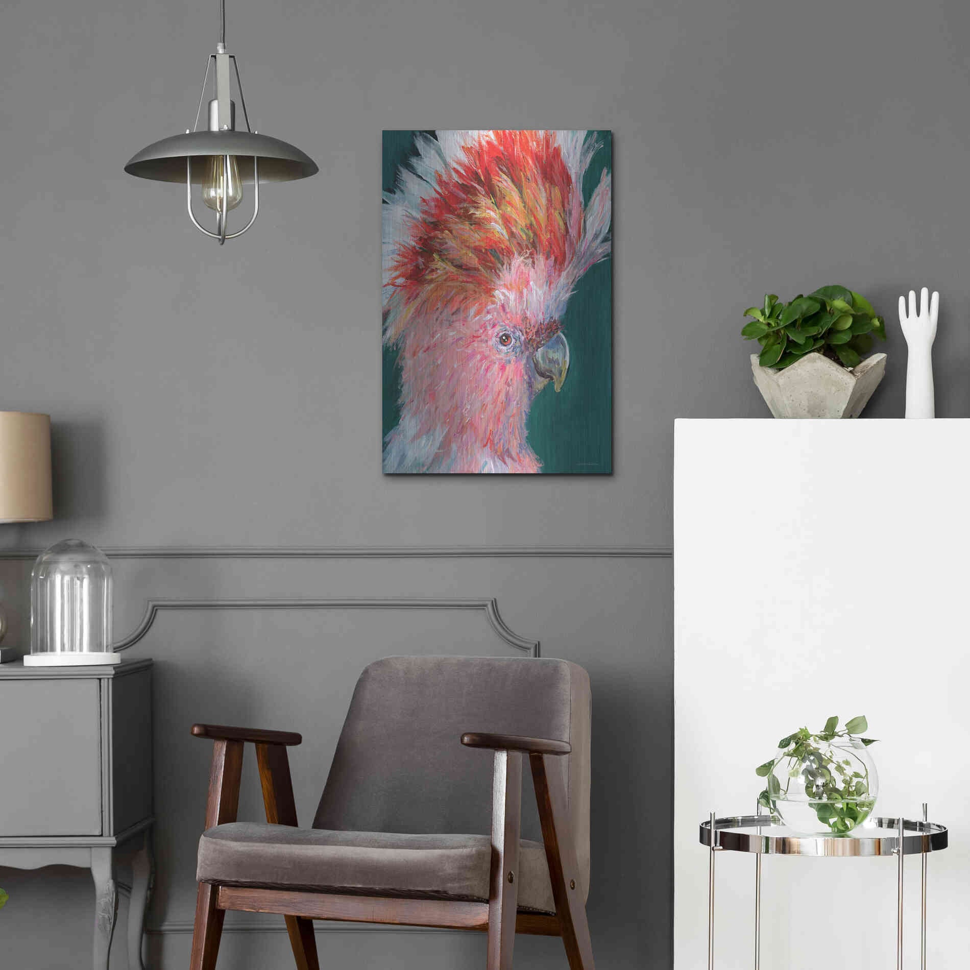 Luxe Metal Art 'FAB-U-LOUS' by Kamdon Kreations, Metal Wall Art,16x24