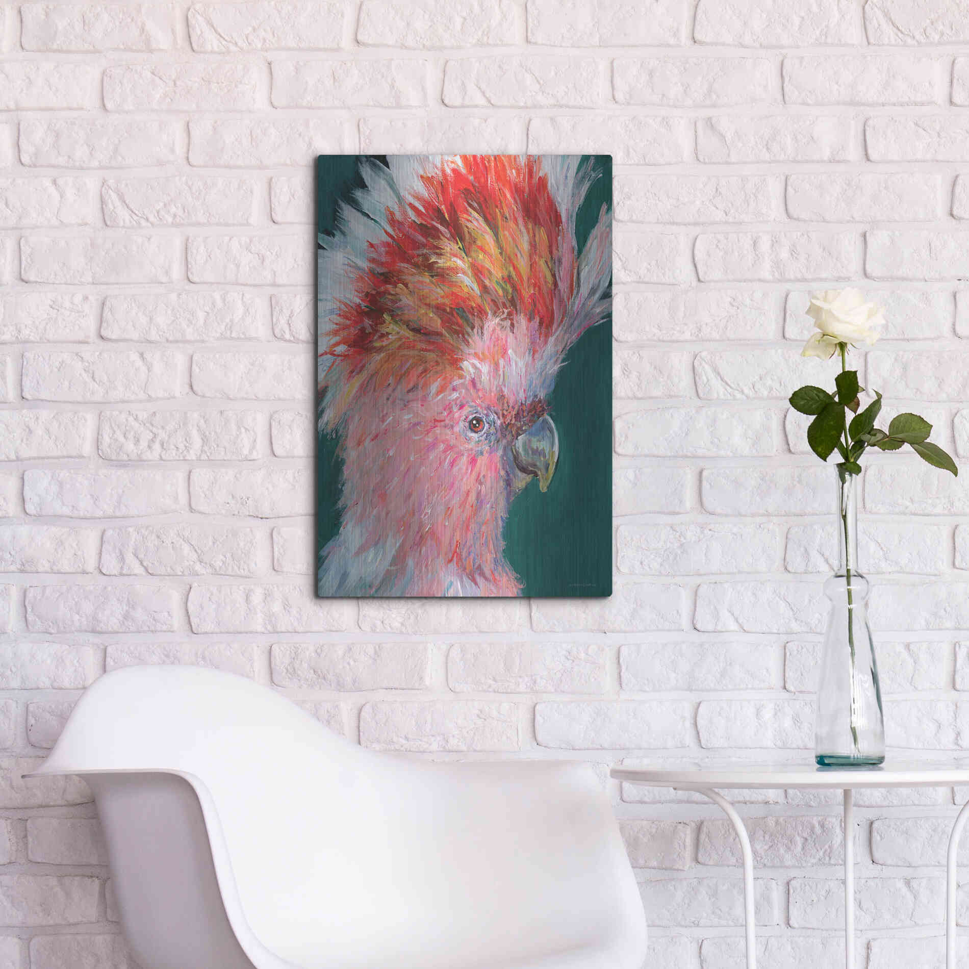 Luxe Metal Art 'FAB-U-LOUS' by Kamdon Kreations, Metal Wall Art,16x24