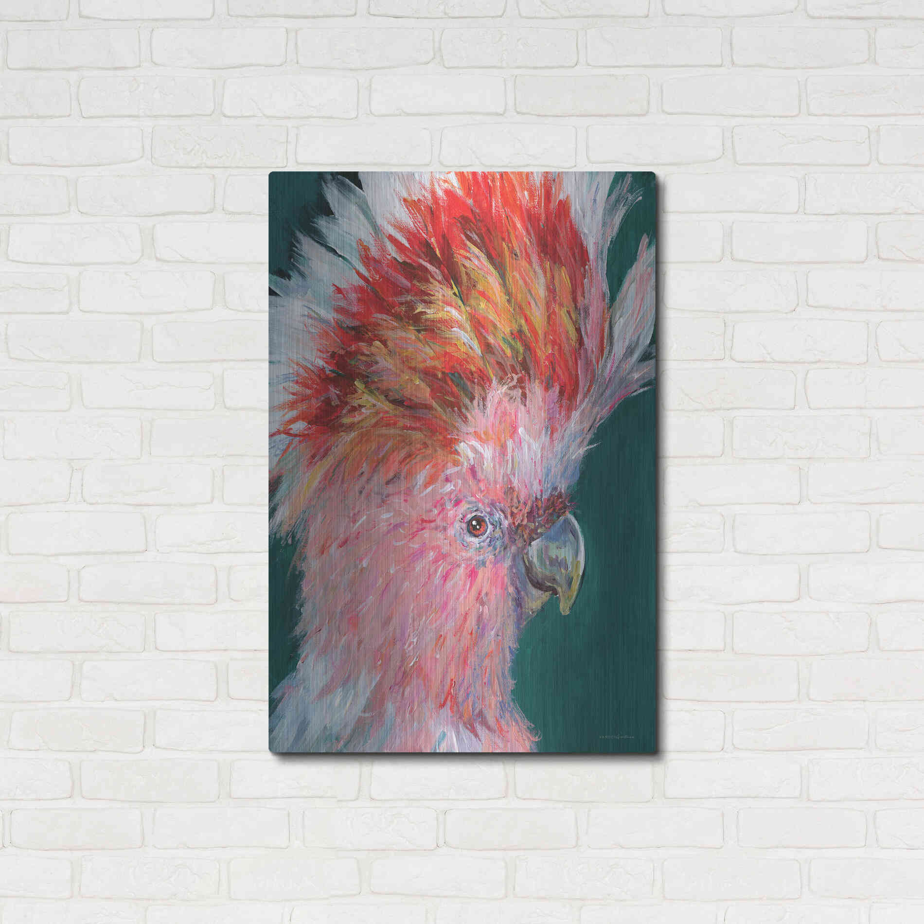 Luxe Metal Art 'FAB-U-LOUS' by Kamdon Kreations, Metal Wall Art,24x36