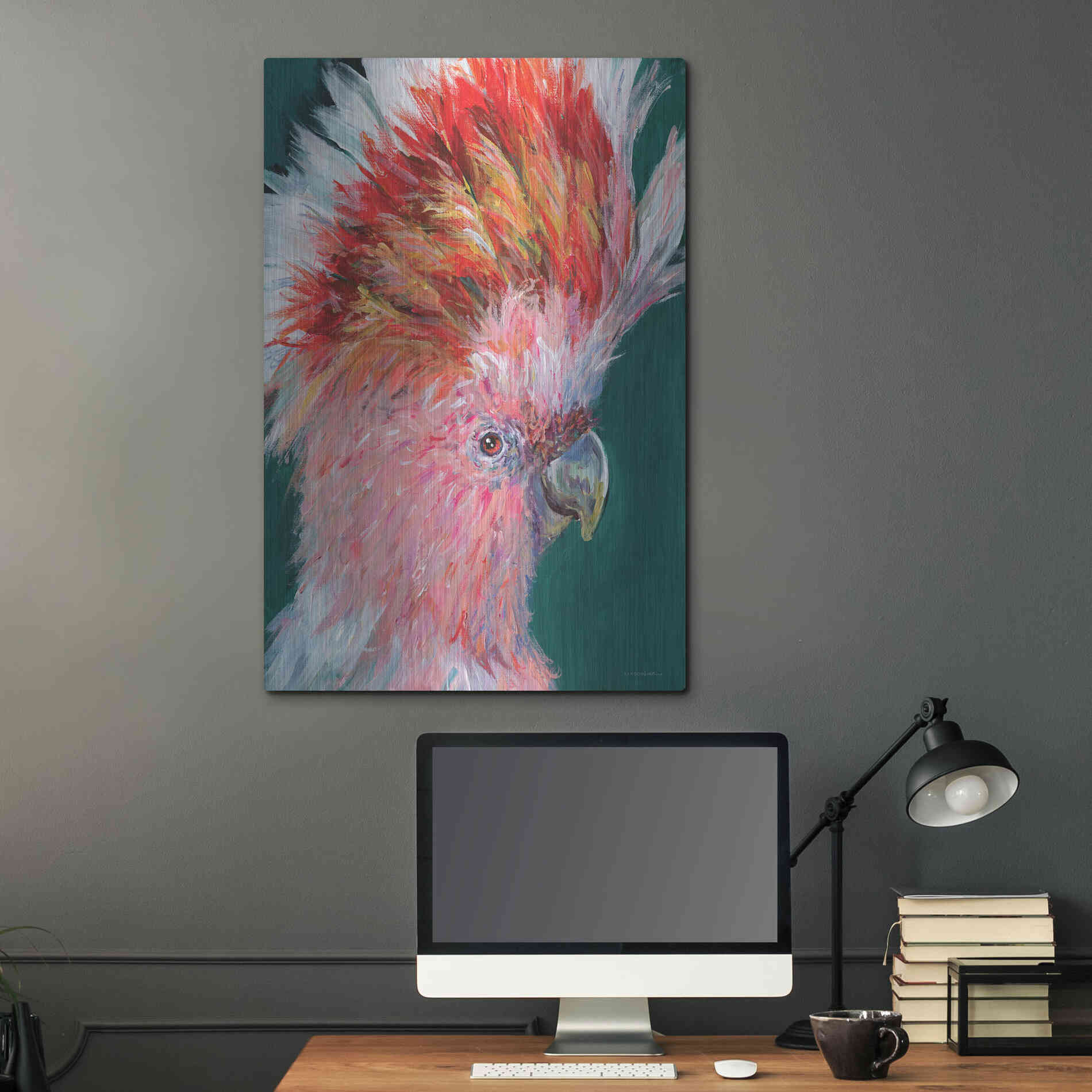 Luxe Metal Art 'FAB-U-LOUS' by Kamdon Kreations, Metal Wall Art,24x36