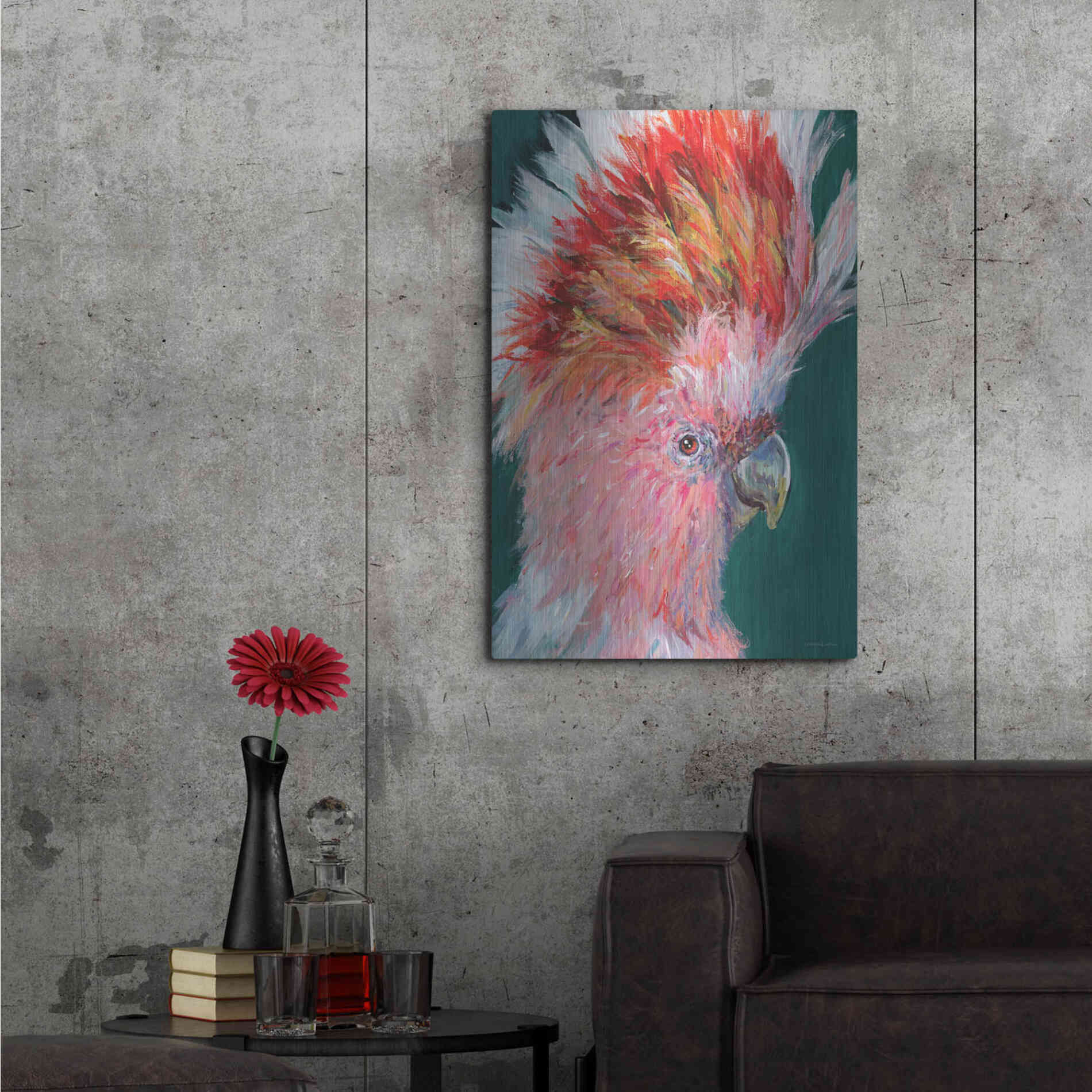 Luxe Metal Art 'FAB-U-LOUS' by Kamdon Kreations, Metal Wall Art,24x36