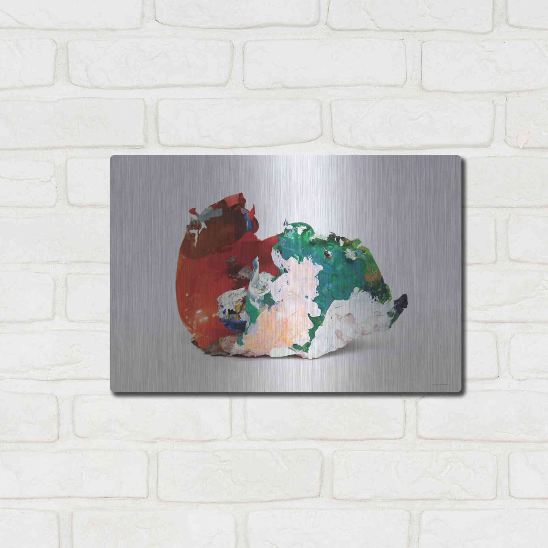 Luxe Metal Art 'Molded' by Kamdon Kreations, Metal Wall Art,16x12