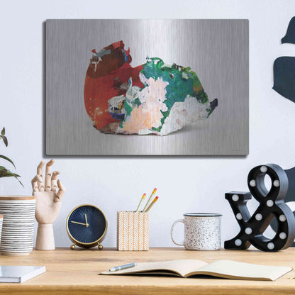 Luxe Metal Art 'Molded' by Kamdon Kreations, Metal Wall Art,16x12